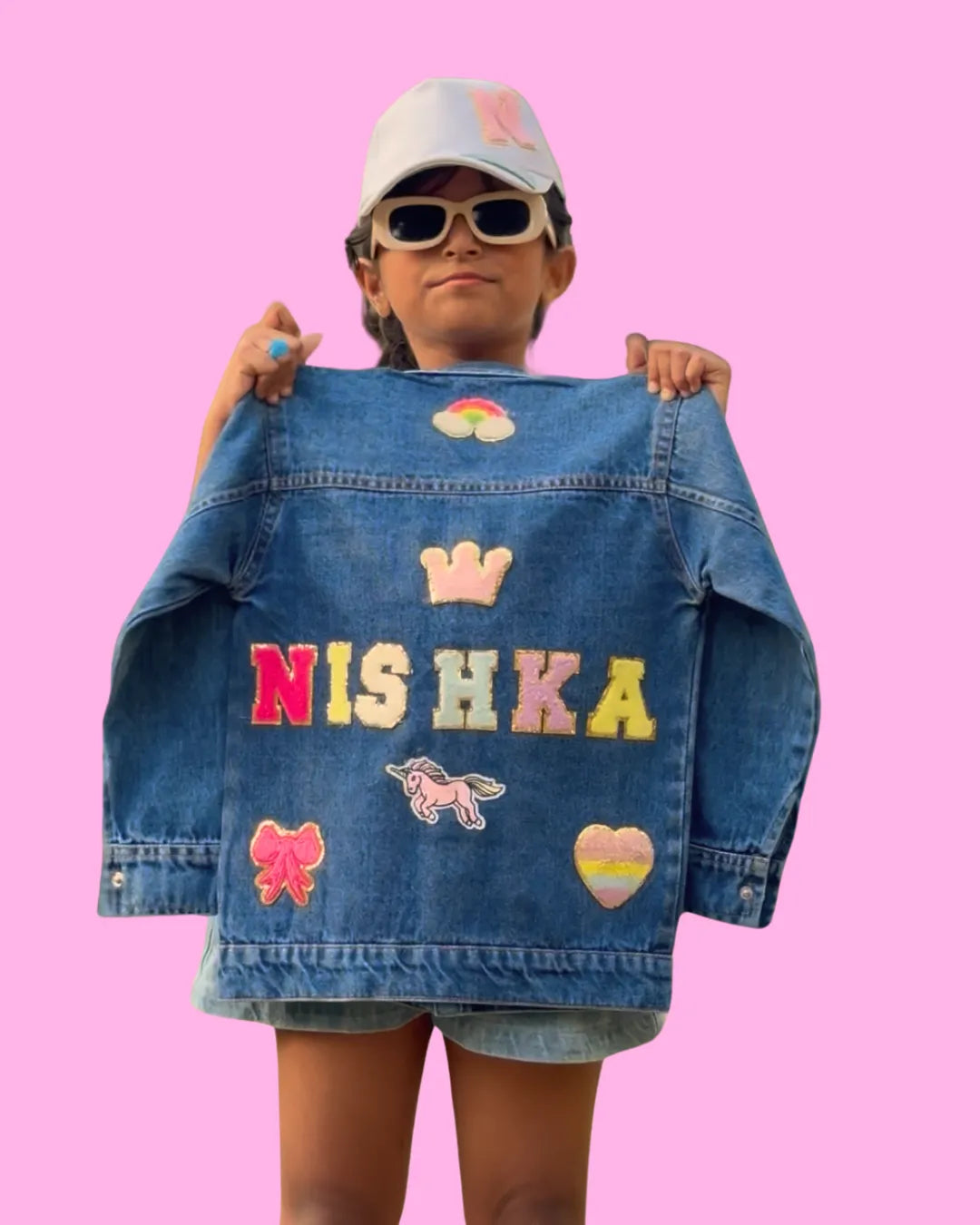 Customised Kids Denim Jacket